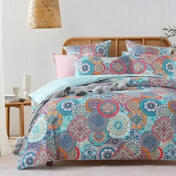 Iniko Quilt Cover Set [Size: Super King Bed]