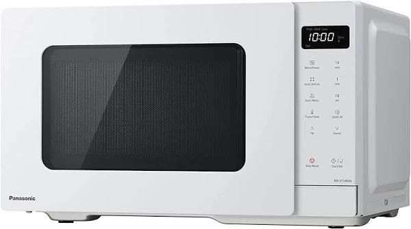 25l Compact Microwave Oven 900w With 5 Power Levels, White Fast & Free