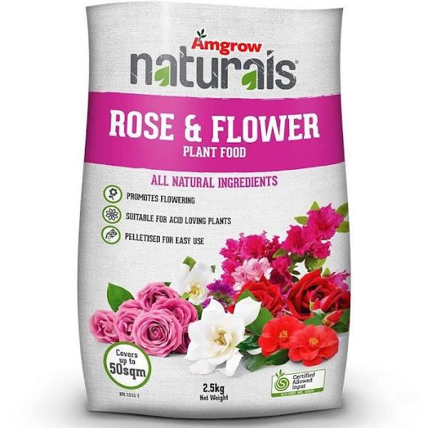 Amgrow Naturals Fertiliser Rose & Flower 2.5kg