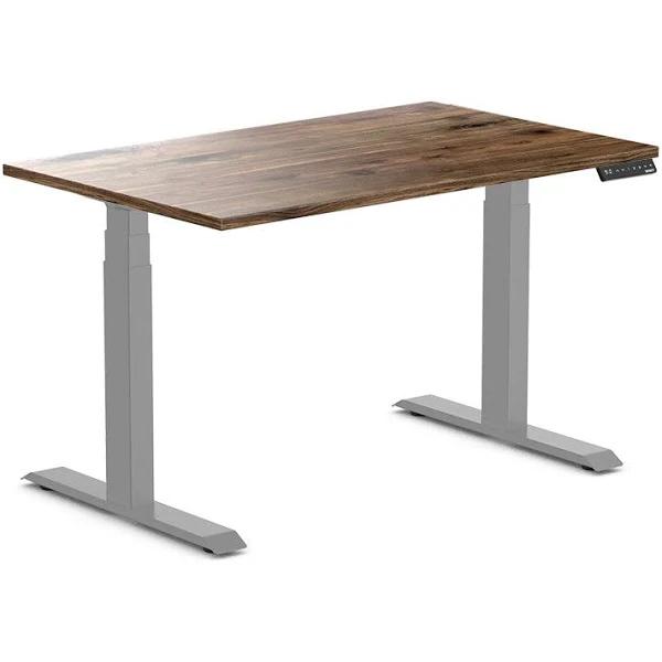 Desky Dual Hardwood Sit Stand Desk