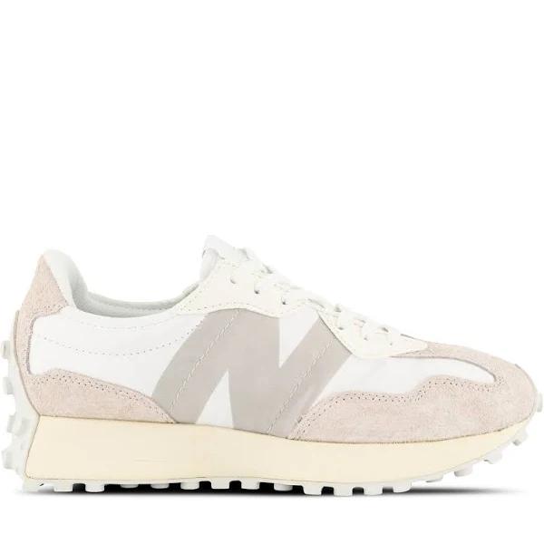 New Balance White 327 Sneakers