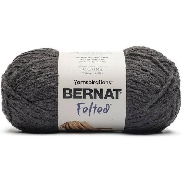 Bernat Felted Yarn - Coal - AfterPay & zipPay Available