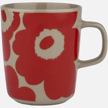 Marimekko Unikko Mug 250ml (Terra, Red)