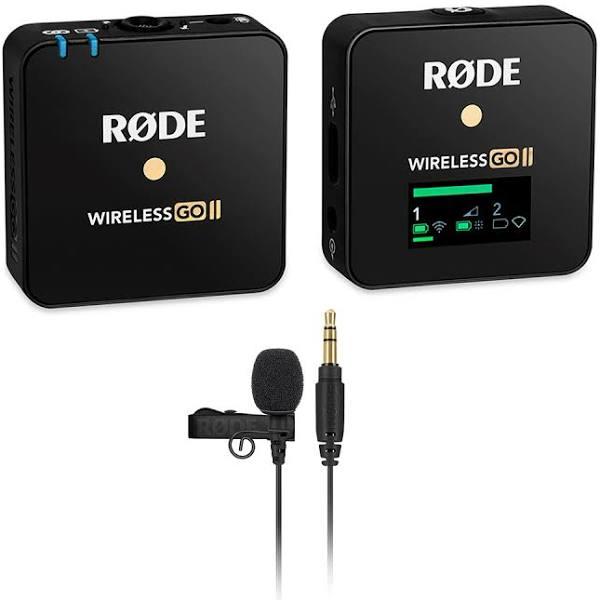 Rode Wireless Go II Single Lavalier Kit With Lavalier Go