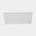 Kmart Storage Container With Lid Medium - White