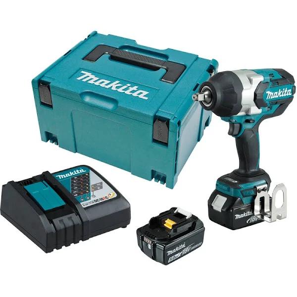 Makita DTW1002RTJ - 18V Brushless 1/2" Impact Wrench Kit (2 x 5.0Ah)