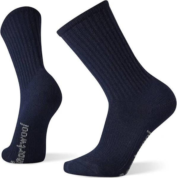 Smartwool Hike Light Cushion Great Excursion Print Crew Long Socks Blue EU 42-45 Man