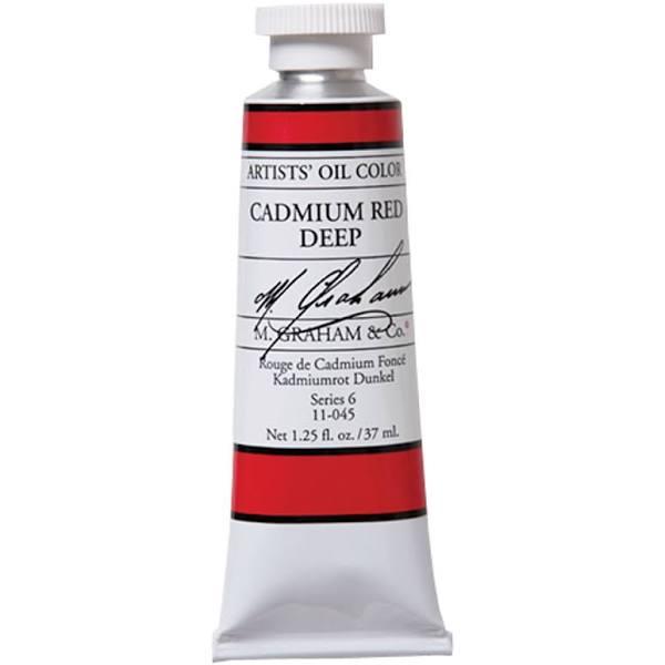 M. Graham Oil Colors 37ml - Cadmium Red Deep