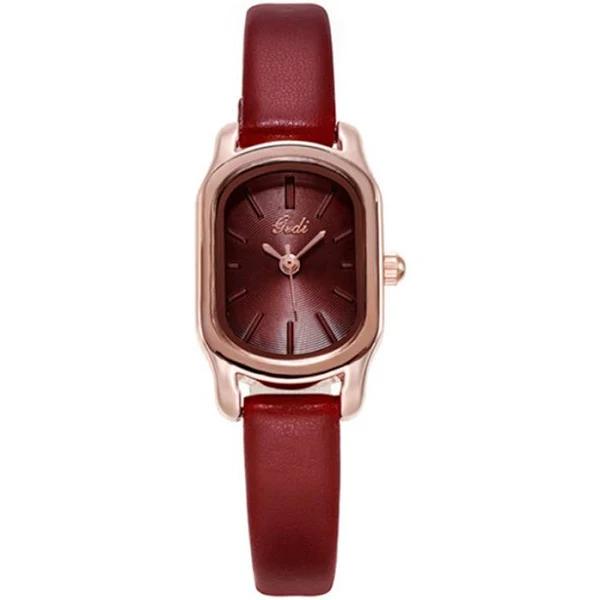 21cm 13032#Fashion Ladies Belt Waterproof Watch Korean Style Small Fresh Trend Fashion Quartz Ladies Watch