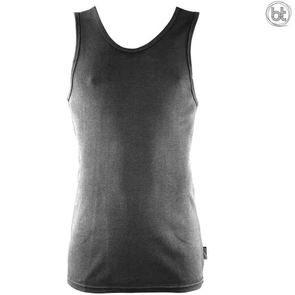 Bamboo Textiles Mens Singlet XL / Slate