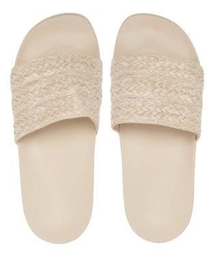 Roxy - Womens Slippy Jute Sandals - Size 11