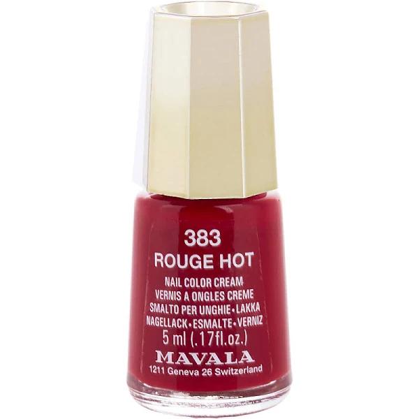 Mavala Switzerland Nail Color Mini - #Rouge Hot --5Ml/4.7 ml