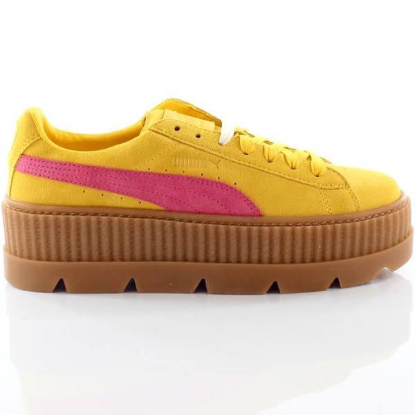 Puma x Rihanna Fenty Cleated Creeper Womens Yellow Trainers