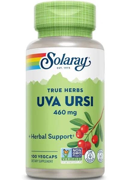 Solaray UVA Ursi 460 MG 100 VegCaps