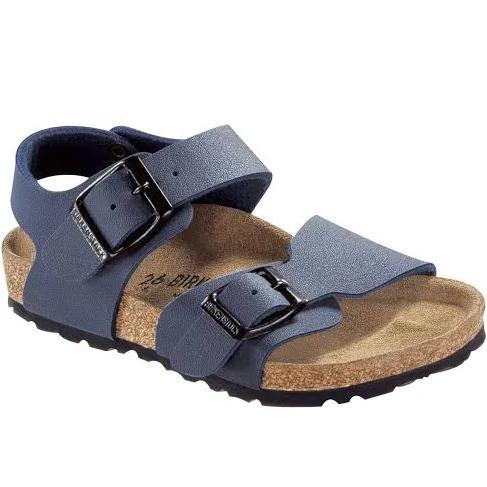 Birkenstock New York Kids Sandals - Navy