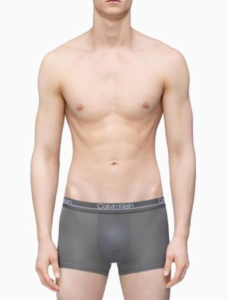 Calvin Klein 3 Pack Low Rise Boxer Trunks - Heather Grey