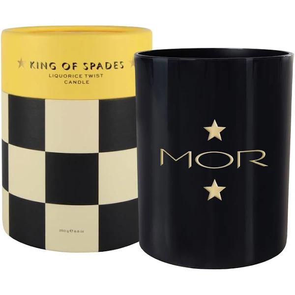 MOR King of Spades Liquorice Twist Candle - 250g