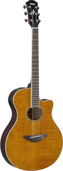 Yamaha APX600FM Amber Flamed Maple Acoustic-Electric Guitar