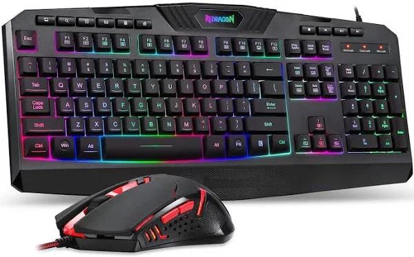 Redragon S101 Wired Gaming Keyboard and Mouse Comb