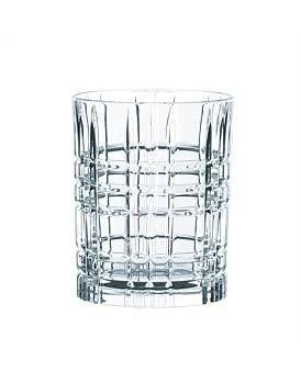 Nachtmann Square Whisky Set of 4 Clear