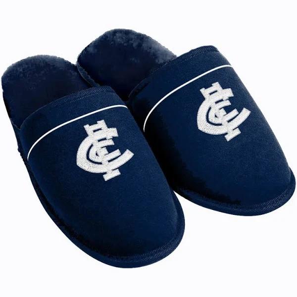 Carlton Blues AFL Logo Slippers