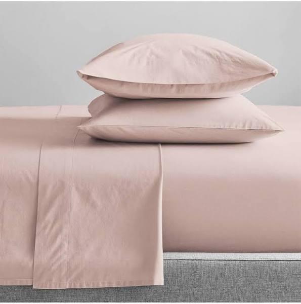 Renee Taylor 300 Thread Count Organic Cotton Sheet Set, Mega Queen / Sepia Rose