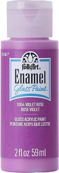 FolkArt Enamel Paint 2oz-Violet Rose