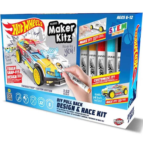 Hot Wheels - Maker Kitz: DIY Design & Race Kit