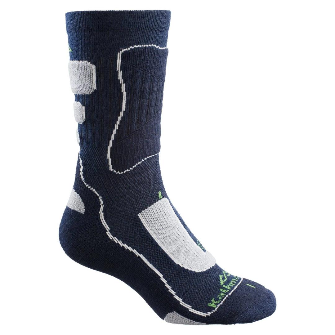 NuYarn Ergonomic Quarter Crew Unisex Hiking Socks