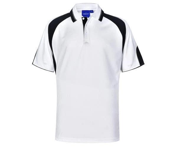 Loki | Mens CoolDry Contrast Short Sleeve Panels Polo