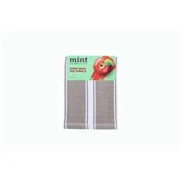 Mint Tea Towel Terry Back 2 Pack