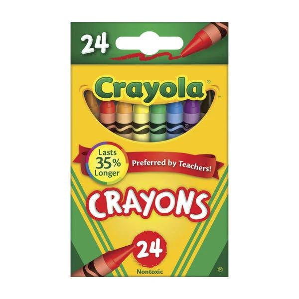 Crayola Crayons Tuck Box 24 Pack