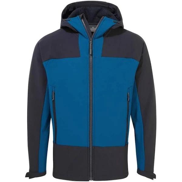 Craghoppers Mens Expert Active Soft Shell Jacket Poseidon blue/dark Navy L