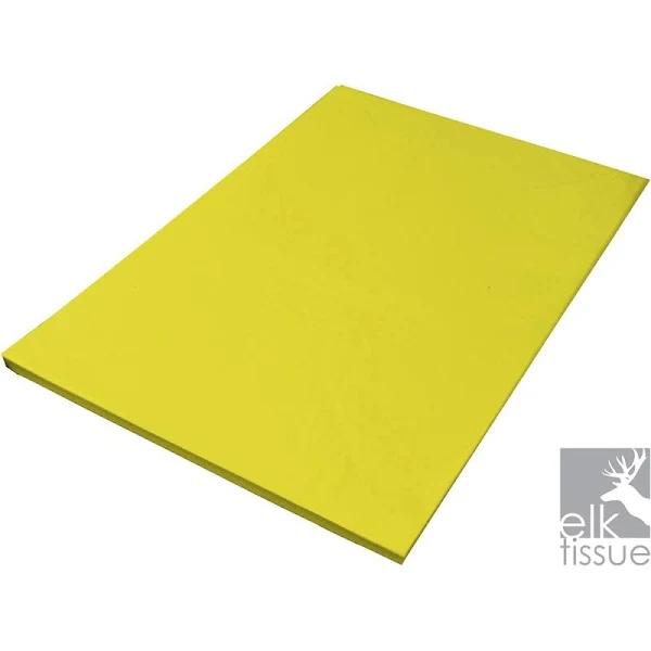 Elk Tissue Paper 500x750mm Light Yellow 500 Sheets Ream