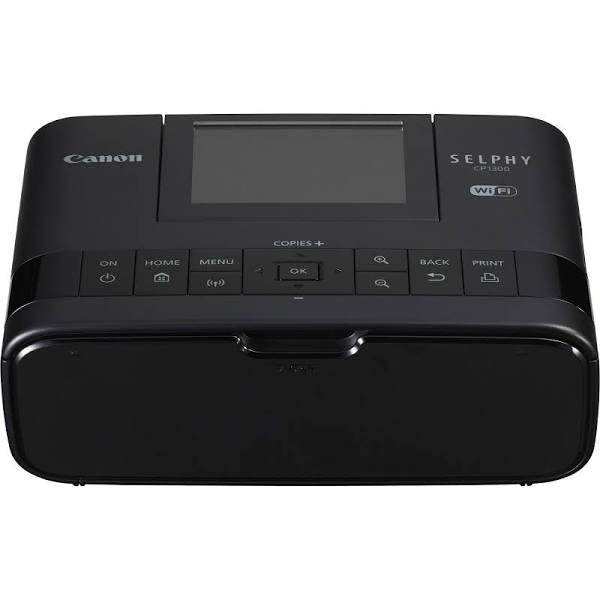 Canon Selphy CP1300 Compact Photo Printer - Black