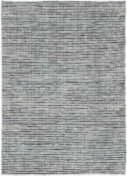 Scandi Teal Blue Reversible Wool Rug 200×290 cm