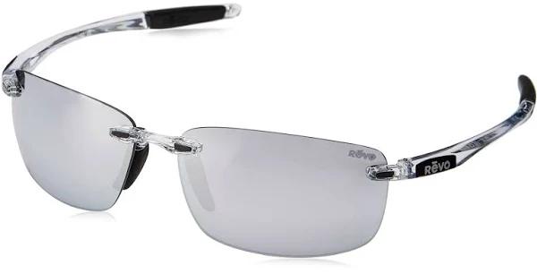 Revo Descend N Re 4059 Unisex Sunglasses - Transparent Polarized