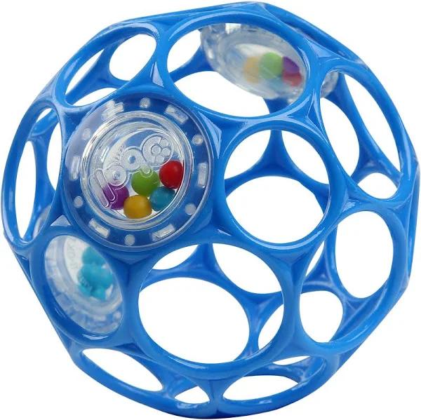 Oball Rattle Easy-Grasp Toy (Blue)