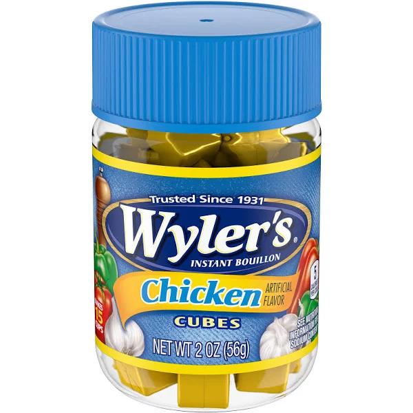 Wyler's Instant Bouillon, Chicken Flavor, Cubes - 2 oz