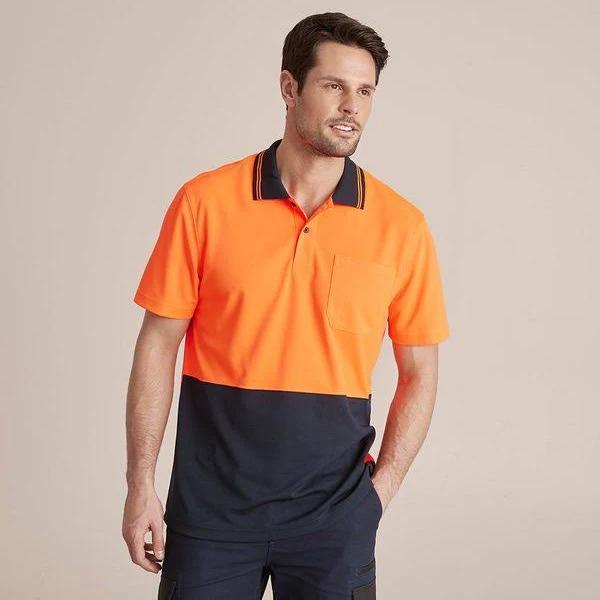 Graphite Hi-Visibility Polo Shirt | Orange | Size 2XL