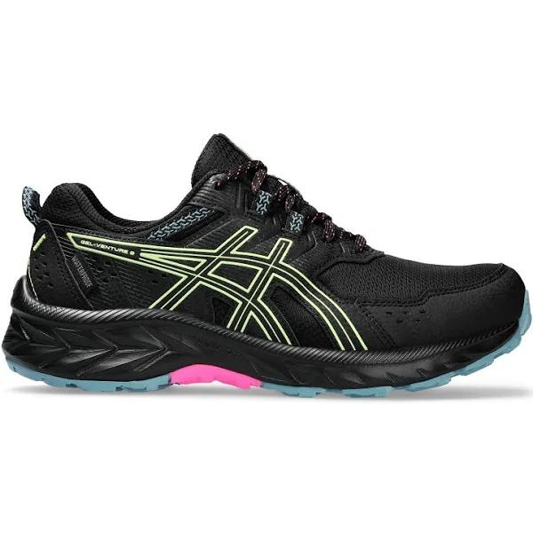 ASICS GEL-Venture 9 Shoes Black Green Women - 40.5