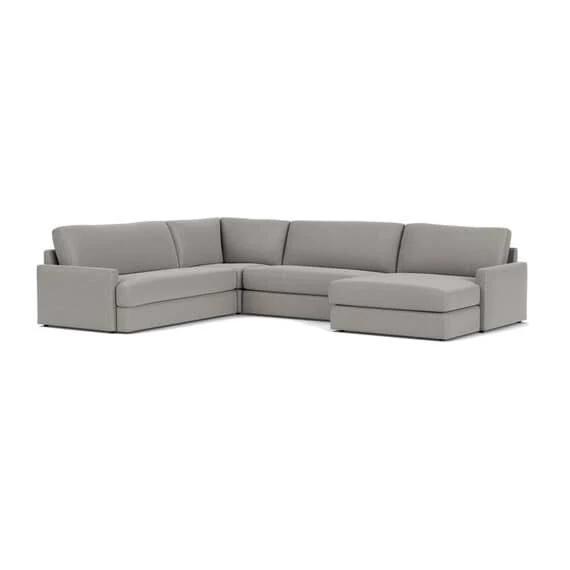 KINGSCLIFF Fabric Modular Sofa Pebble by Freedom