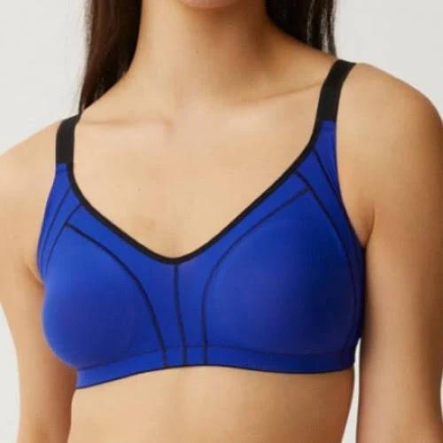 Naturana Wireless Bra Minimizer | Size: 100F | Color: Cobalt