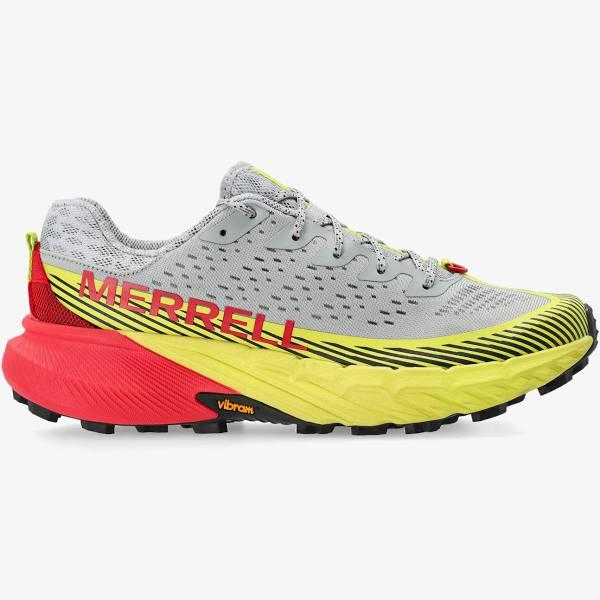 Shoes Merrell Agility Peak 5 Grey Yellow AW23 45 - EUR