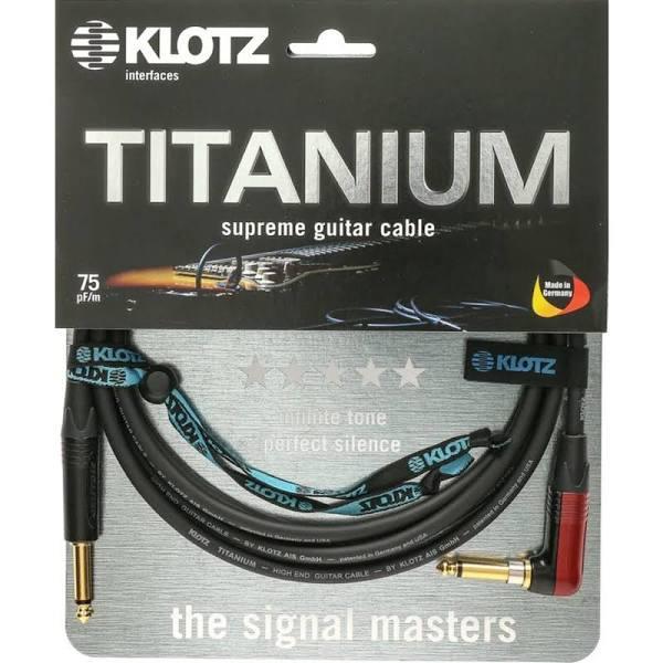 Klotz TIR0300PSP Titanium Guitar Cable 3.0 Metre