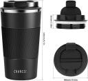 Travel Coffee Mug Spill Proof 12 oz (380ml), Insulated Coffee Mug With Leakproof Lid, Stainless Steel Vacuum Insulated Tumbler Thermal Coffee Cup