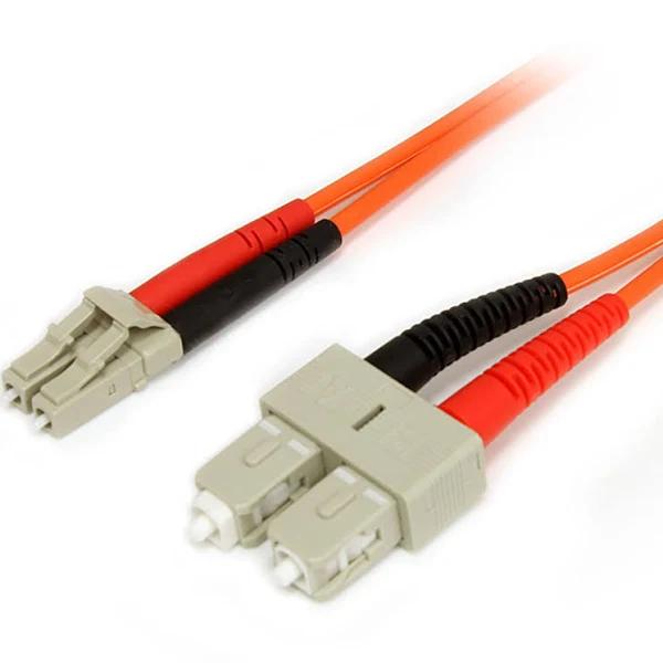 StarTech 5m Fiber Optic Cable - Multimode Duplex 62.5/125 LSZH LC/SC