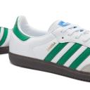 Adidas Samba OG Sneaker (Ftwr White/Green/Gum - 3)