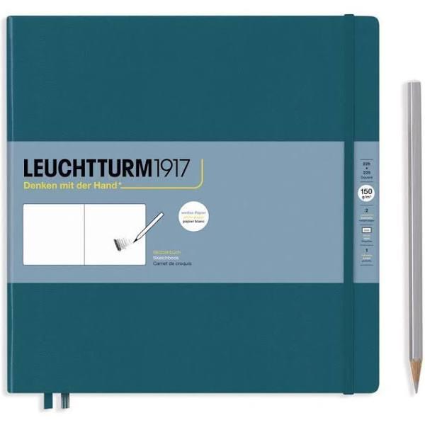 Leuchtturm1917 Sketchbook Square Pacific Green