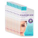 Skin Republic 10 Pack Hyaluronic Acid + Collagen Face Mask Sheet